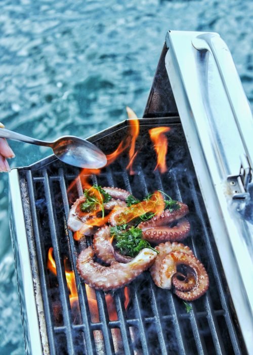 Octopus on Grill